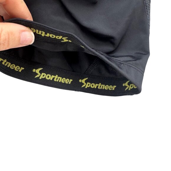 Sportneer Cycling Shorts Mens Black Padded Pull On 6" Size S - Picture 4 of 10